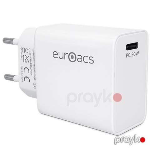 Adapter Euroacs PD 20W USB Type-C EU-MG357 ACHRHM841042 — Bakı