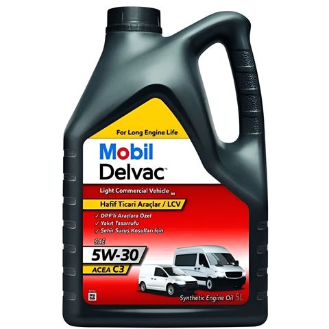 Mühərrik yağı Mobil Delvac Modern M 5W30 Light Commerсial Vehicle 5 lt — Bakı