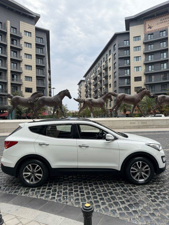Hyundai Santa Fe, 2.4 L, 2012 il, 157 000 km — Avtomobillər, Bakı (4)