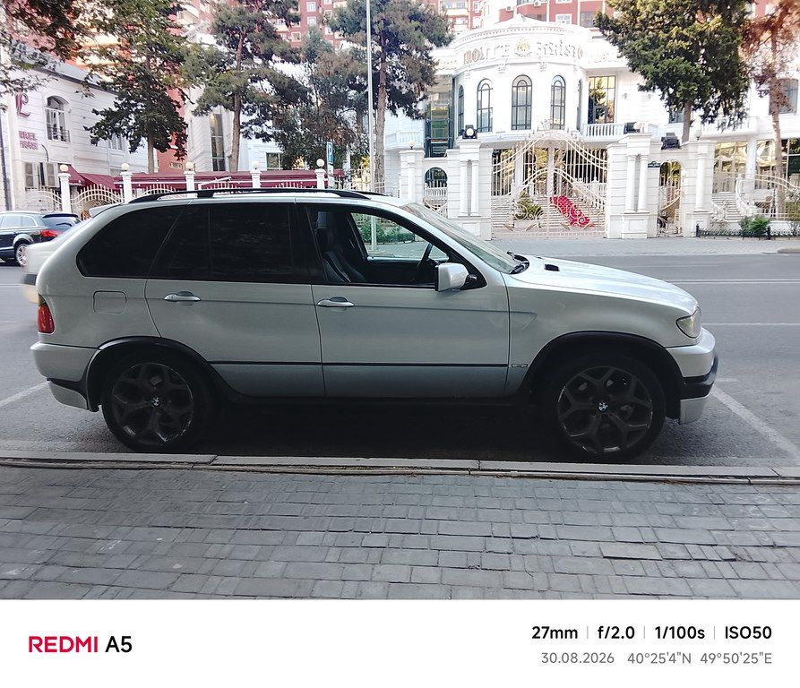 BMW X5, 4.4 L, 2000 il, 275 000 km — Avtomobillər, Bakı (4)