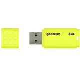 Fleş kart Goodram 8 GB USB 2.0 Yellow UME2 5908267935644 — Внешние диски и флэш-накопители