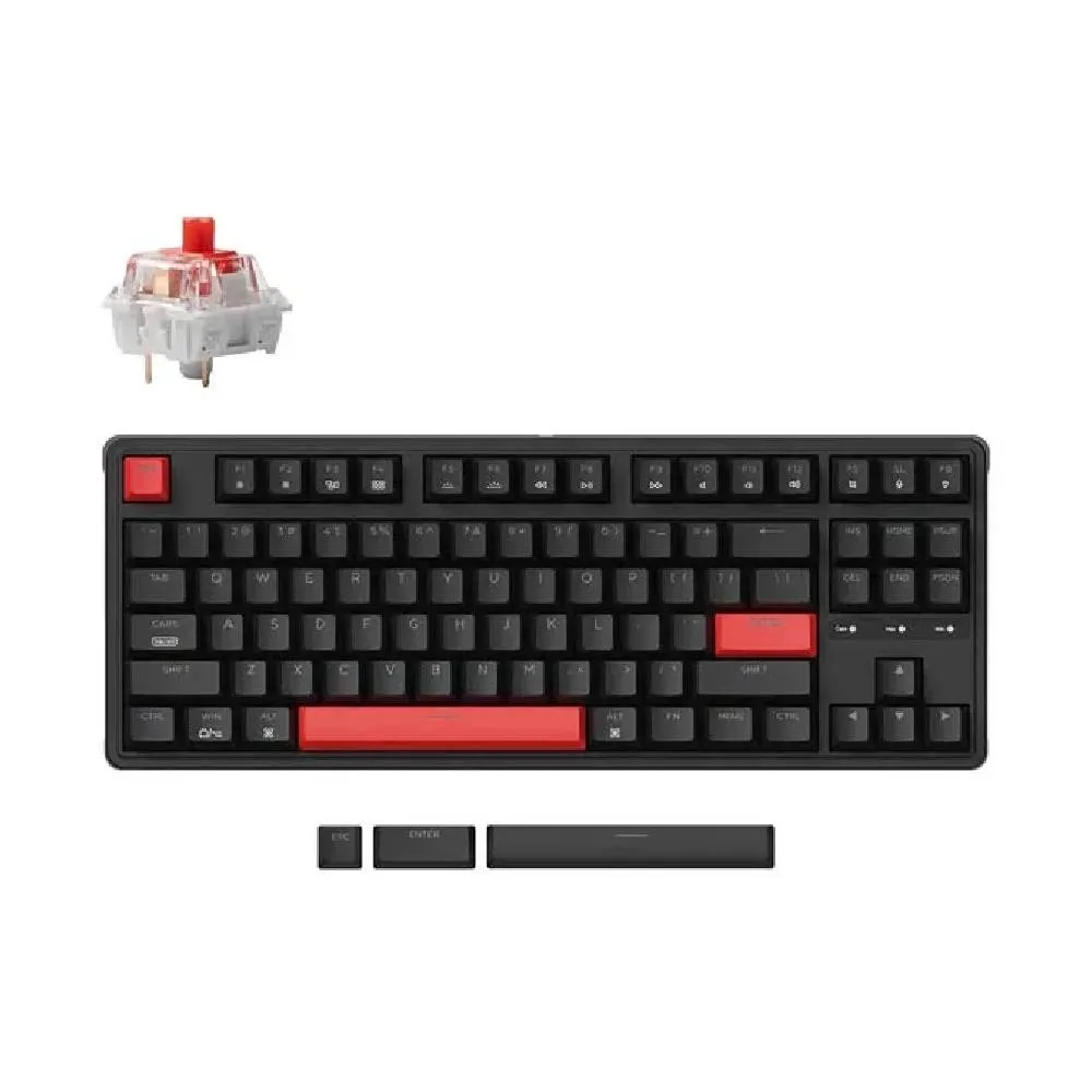 Oyun klaviaturası Keychron C3 Pro Red Backlight Red Switch (C3P-A1-AZ) — Keyboards & Mice
