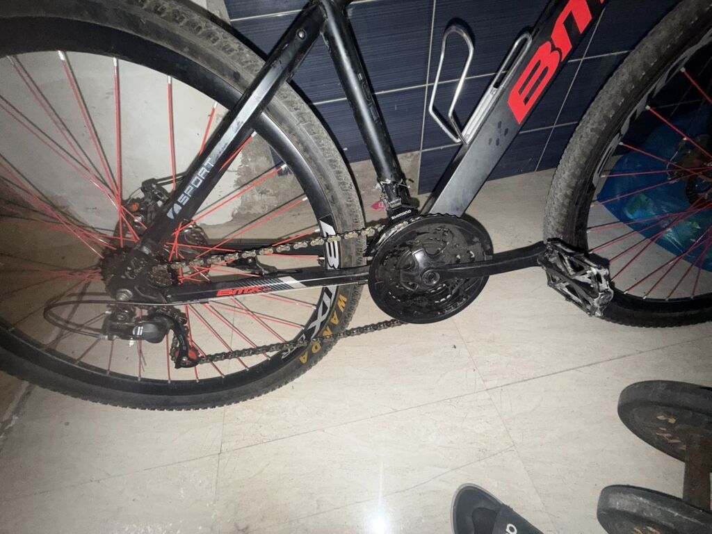 BMX GTR dağ velosipedi - Rəng: Qara/qırmızı kombinasiya - Çərçivə — Dağ velosipedləri, Bakı (4)