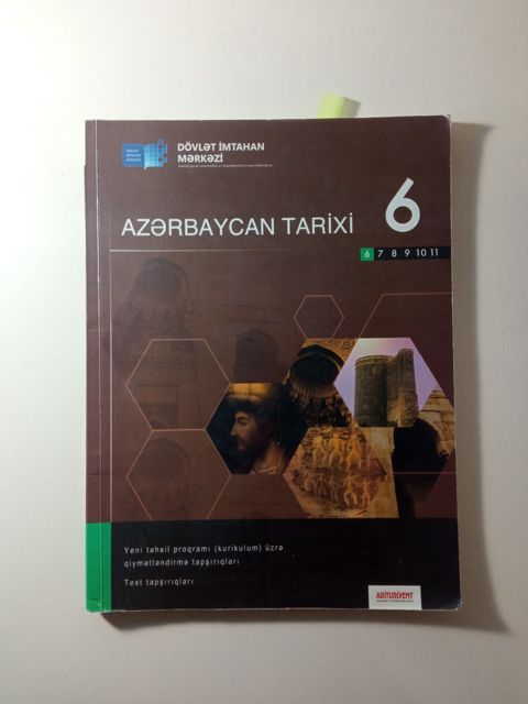 Azərbaycan Tarixi 6 qiymətləndirmə tapşırıqları — Bakı