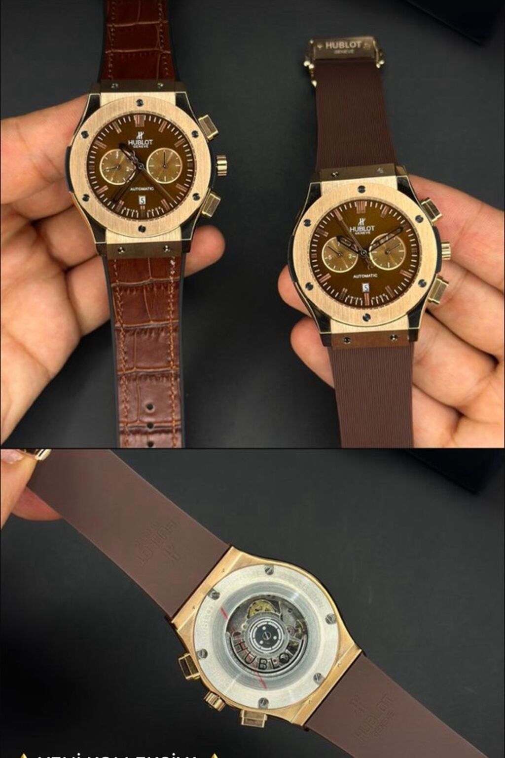 Hublot Classic Fusion üslubunda avtomatik kişi qol saatı - Korpus — Qol saatları, Masazır
