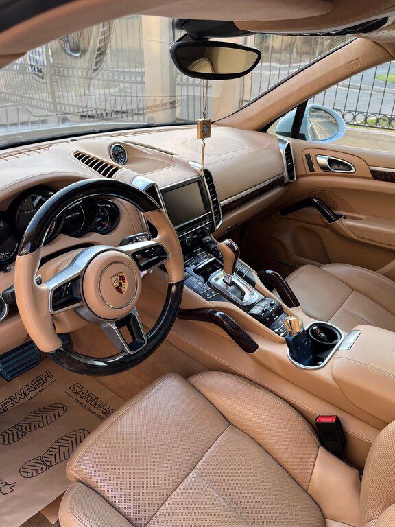 Porsche Cayenne Turbo, 4.8 L, 2015 il, 118 100 km — Avtomobillər, Gəncə (7)