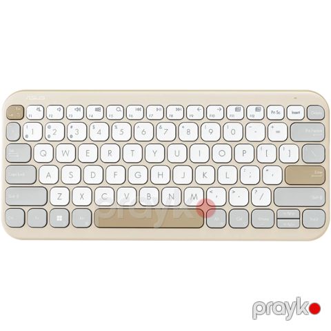 Klaviatura Asus KW100 Oat Milk 90XB0880-BKB040 — Bakı