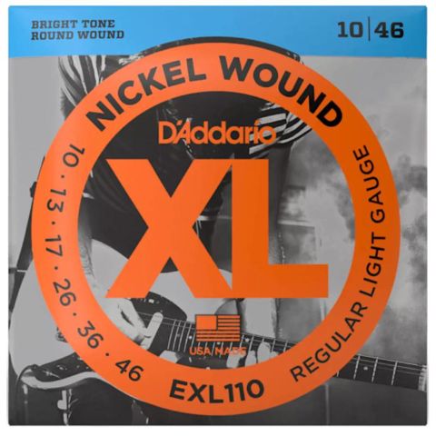 D-Addario EXL110 Nickel Wound 10-46 Regular Light — Bakı