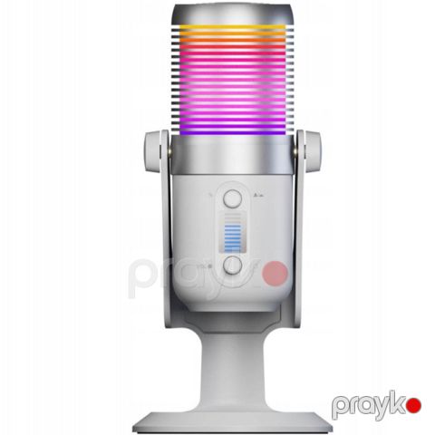 Oyun mikrofonu Rampage Diyez RGB White