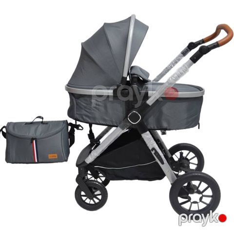 Uşaq arabası Kidilo H2D Grey — Bakı