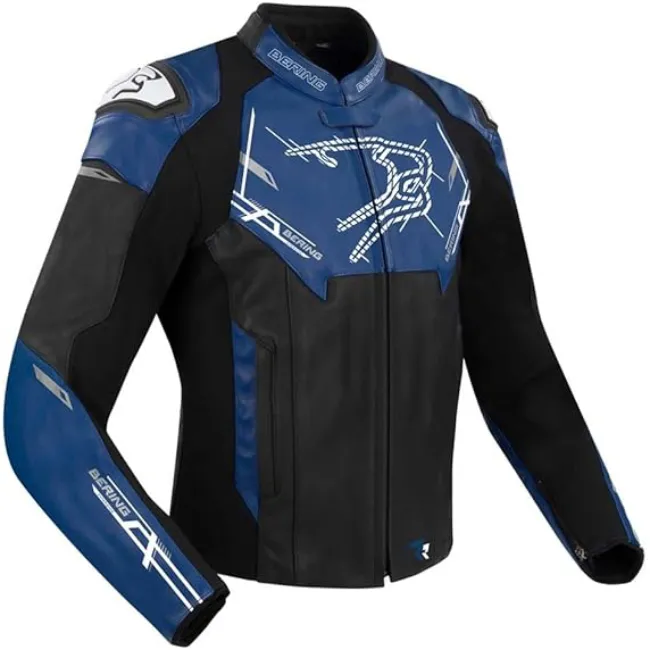 Gödəkçə berıng blouson snap noır/grıs (m)