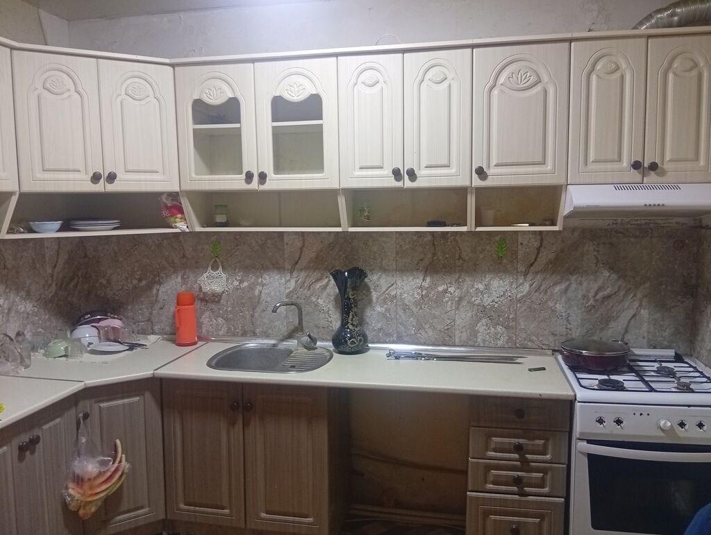 Mətbəx mebel dəsti - Künc yerləşimli, L-formalı komplekt - Üst və alt — Mebel, Bakı (2)