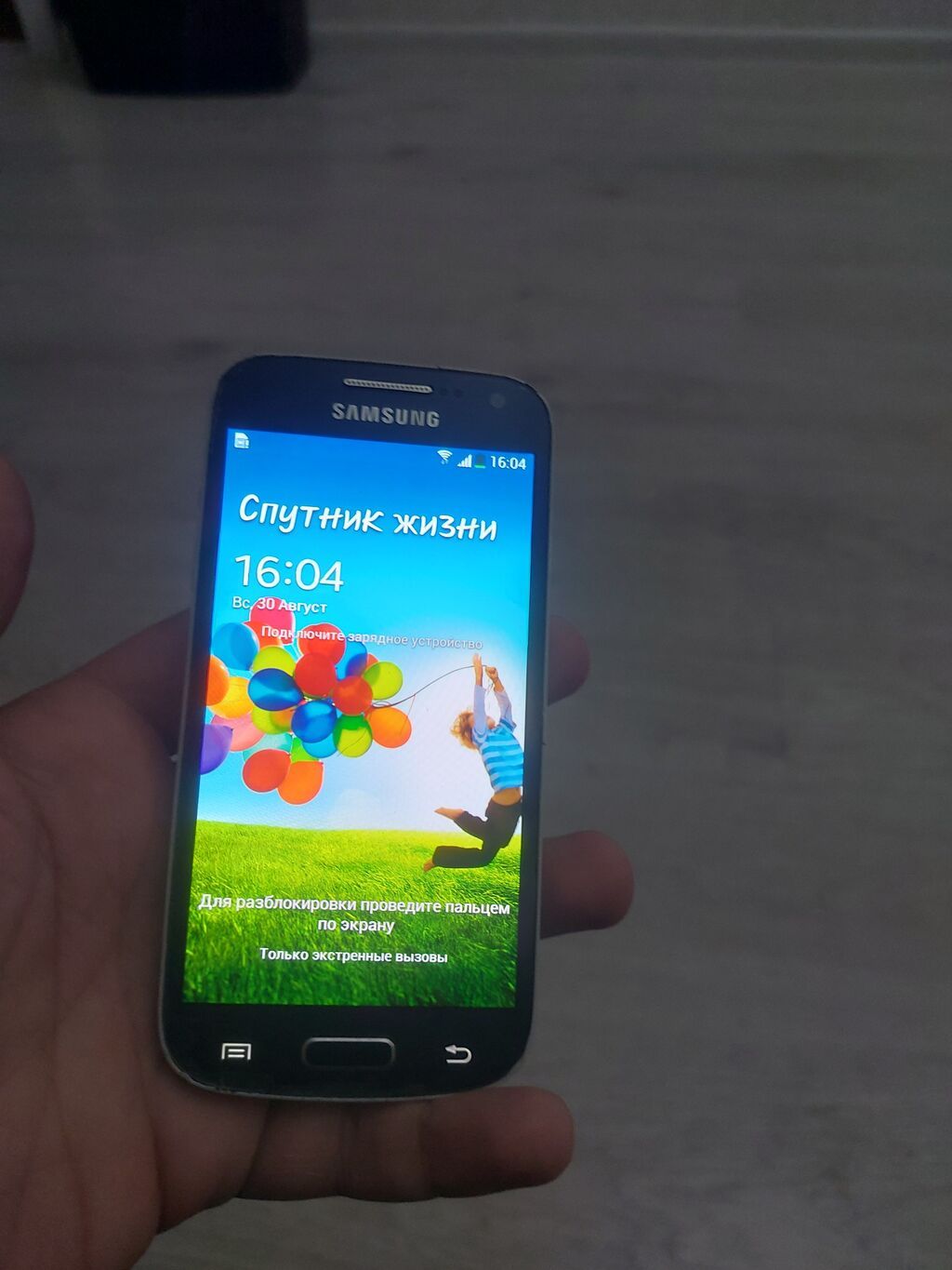 Samsung I9190 Galaxy S4 Mini, 16 GB, rəng - Qara, Sensor — Samsung, Bakı (3)