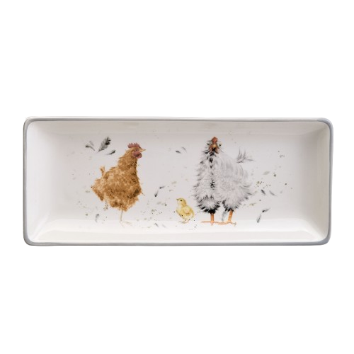 Bulud Lefard Funny Hens 28x12x3 sm (358-2290) — Süfrə qabları