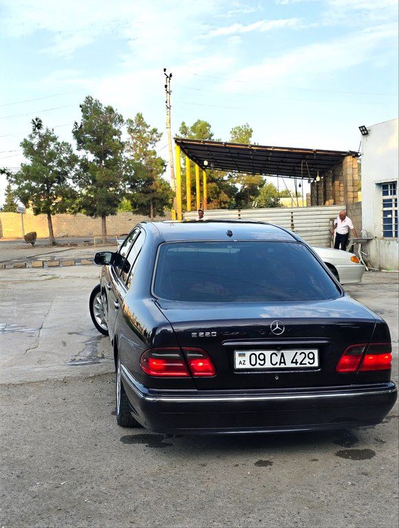 Mercedes E 320, 3.2 L, 2001 il, 436 000 km — Avtomobillər, Bərdə (3)