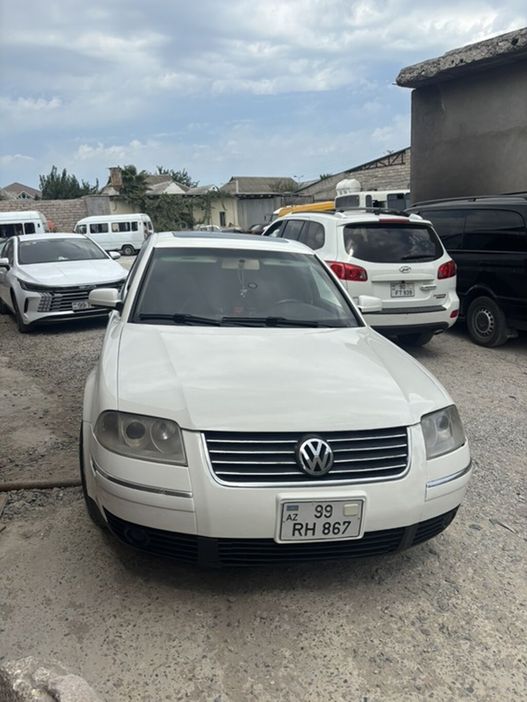 Volkswagen Passat (B5.5) sedan – ağ rəng Əsas xüsusiyyətlər: - Kuzov — Avto, Digah (2)