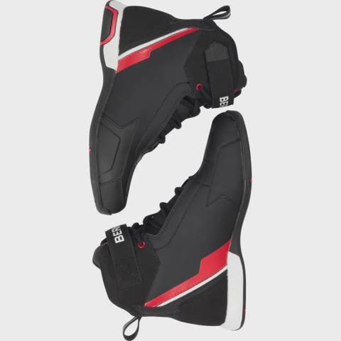 Bot berıng sneakers lady jag BBO511 black/whıte/red (T37) — Мото жабдуулар