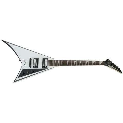 Elektro Gitara Jackson JS32T Amarath Fing Satin White with Black Bevels — Bakı