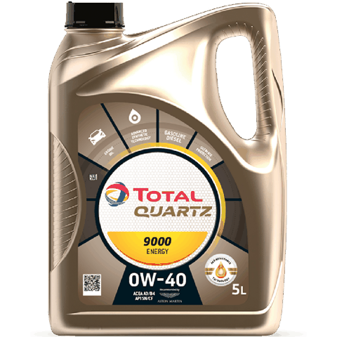 Mühərrik yağı Total Quartz 9000 Energy 0W-40 5 L — Bakı