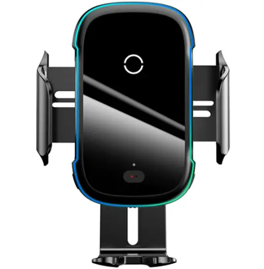 Baseus Light Electric Mount & Wireless Charger WXHW03-01 Black — Cars