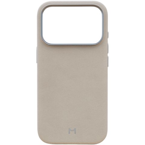 Qoruyucu örtük Magssory iPhone 17 Pro Eco-Leather CLT044 Ivory — Bakı