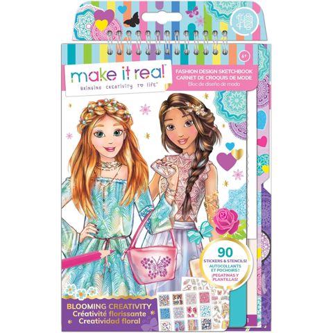 Bloknot Make it Real Blooming Creativity 3202MR / 695929032029 — Bakı