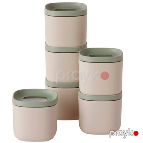 Saxlama qabı dəsti BergHOFF Small Food and Spices Container Set Balance 3950401 — Bakı