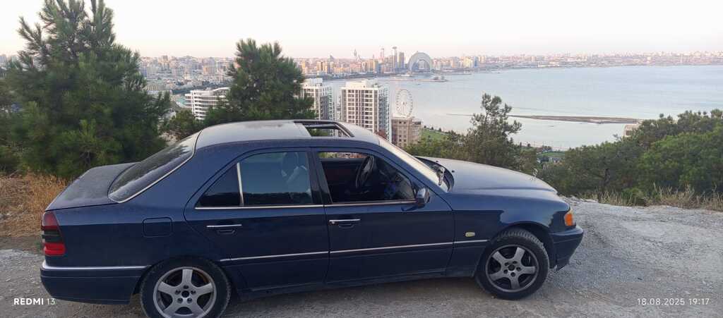 Mercedes C 200, 2.0 L, 1995 il, 200 000 km — Avtomobillər, Bakı (4)