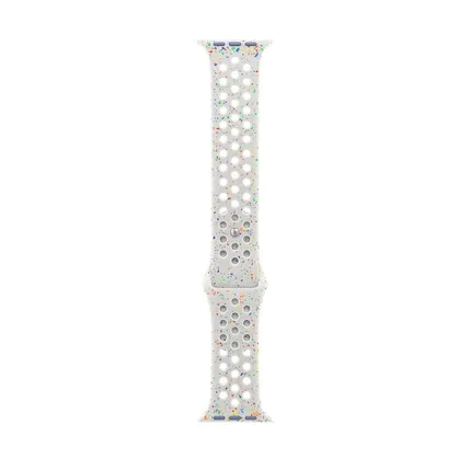 Qolbaq Apple 41mm Pure Platinum Nike Sport Band - M/L (MUUL3ZM/A) — Bakı