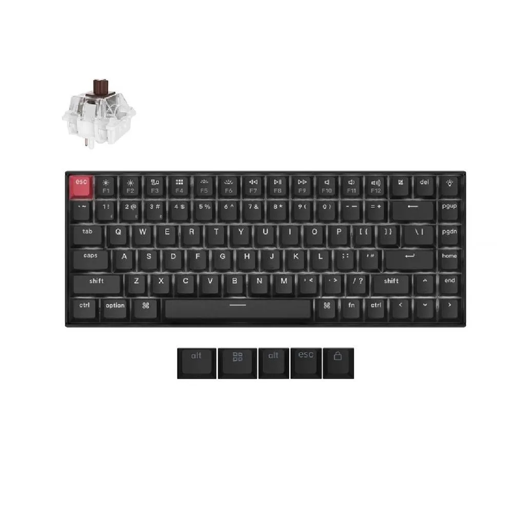 Simsiz oyun klaviaturası Keychron K2 Version 3 White Backlight Brown Switch (K2X-A3Z-AZ) — Keyboards & Mice