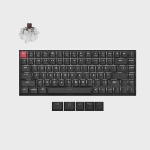 Simsiz oyun klaviaturası Keychron K2 Version 3 White Backlight Brown Switch (K2X-A3Z-AZ) — Baku Electronics — Computers & Laptops