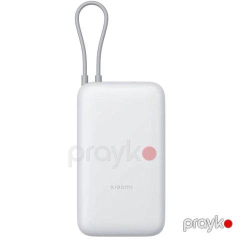 Power Bank Xiaomi 20000 mAh Integrated Cable BHR9738GL Light Gray — Bakı