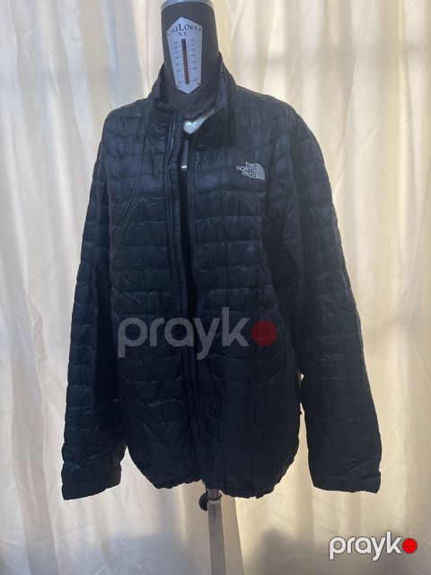 The North Face qadın/kişi üçün yüngül şişmə jaket - Rəng: qara — Bakı