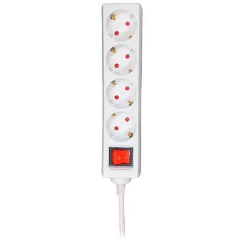 Uzadıcı Voltam 1.5 m VP-04 4 Way Germany Type Power Strip — Bakı