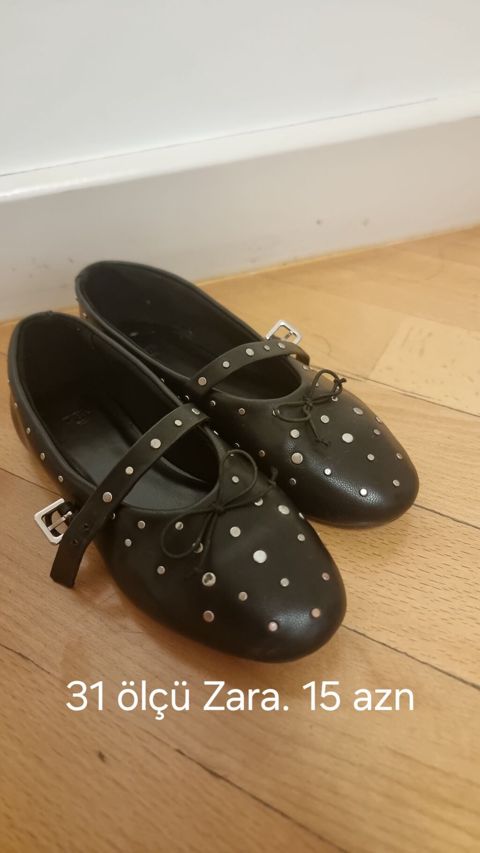 Rəng - Qara Baletkalar, Ölçü: 31, Qız üçün — Bakı