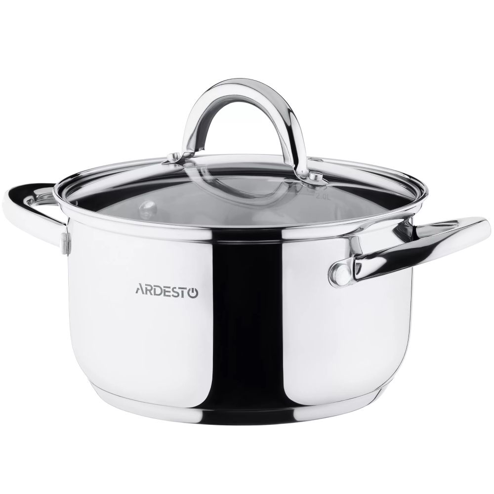 Qazan dəsti Ardesto Gemini Gourmet Andria 8 parça AR1908PS — Bişirmə qabları, Bakı (2)