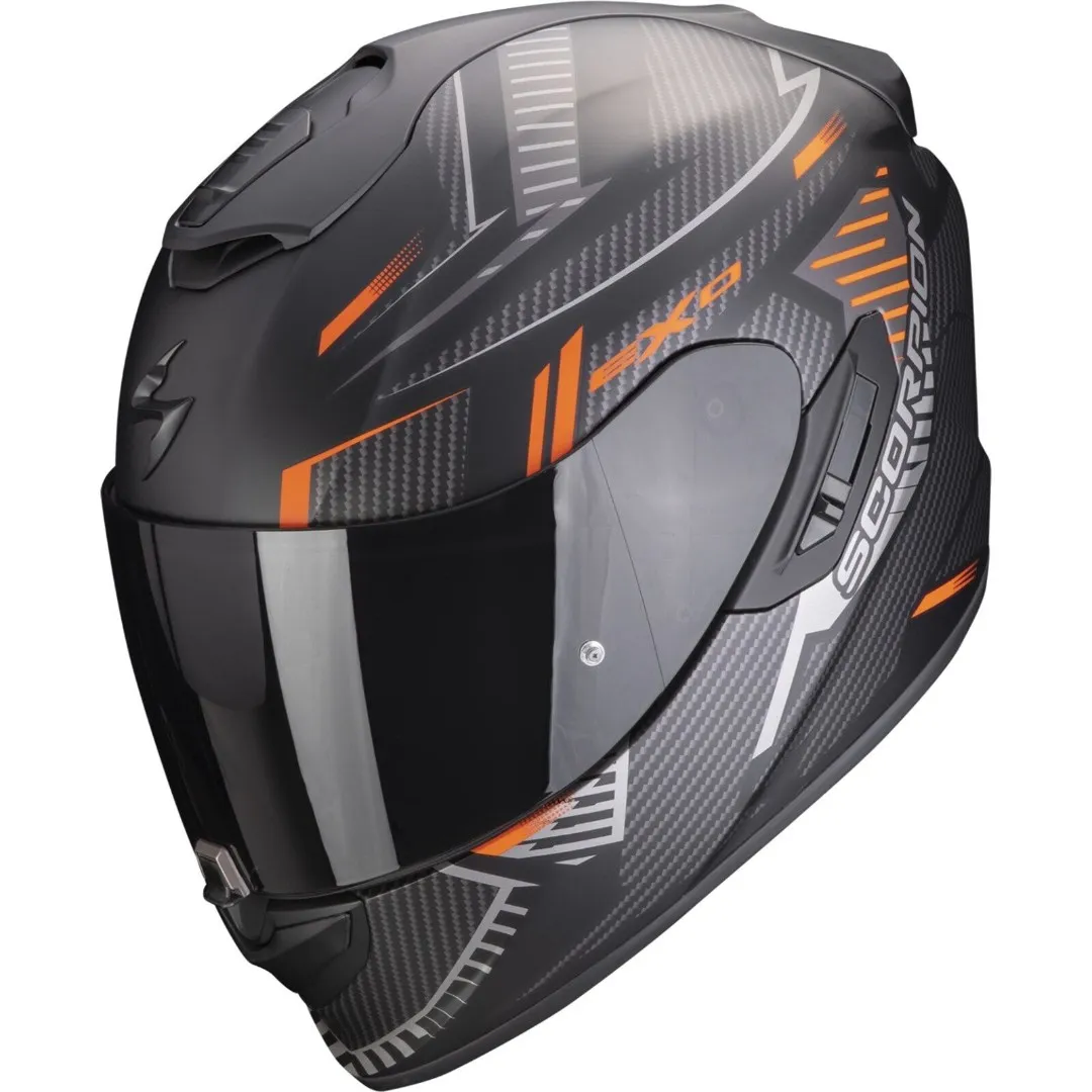 Dəbilqə EXO-1400 evo aır shell matt black-orange XXL — Bakı