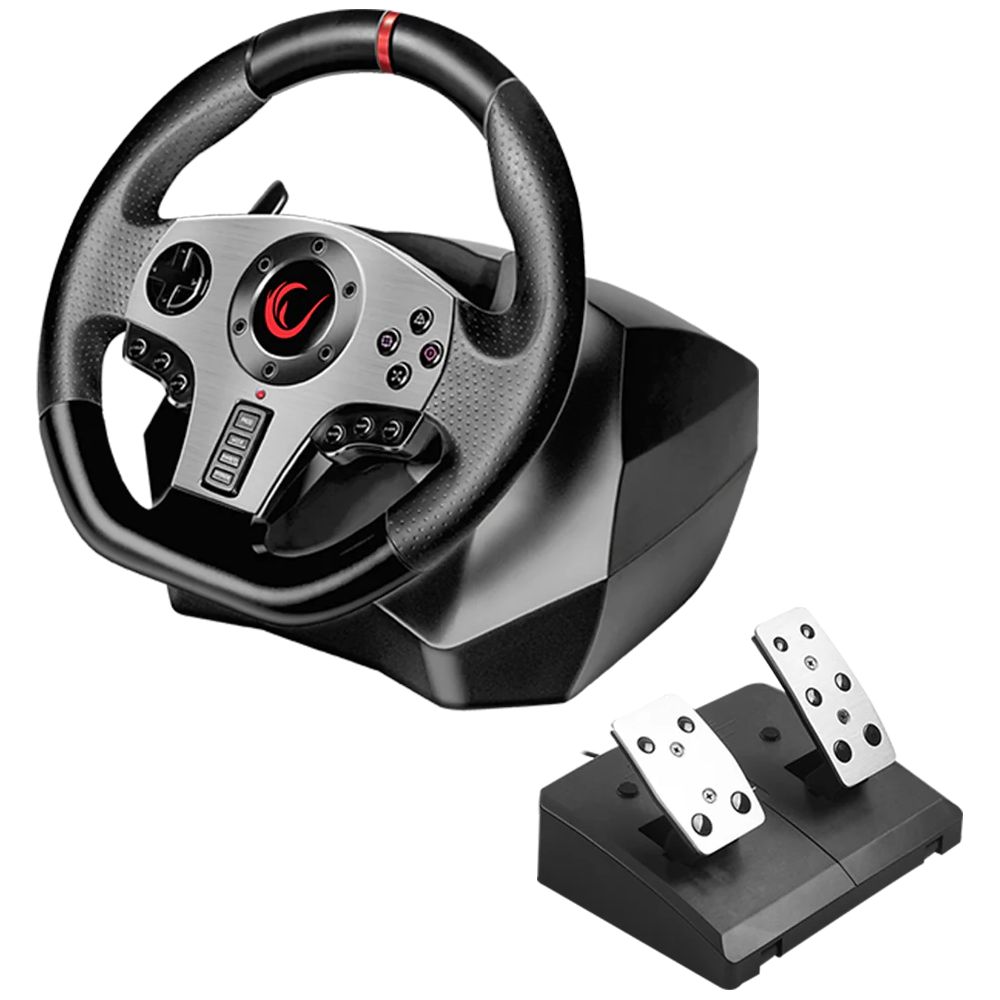 Oyun sükanı və pedallar Rampage v900-s — Mallar, Bakı (2)