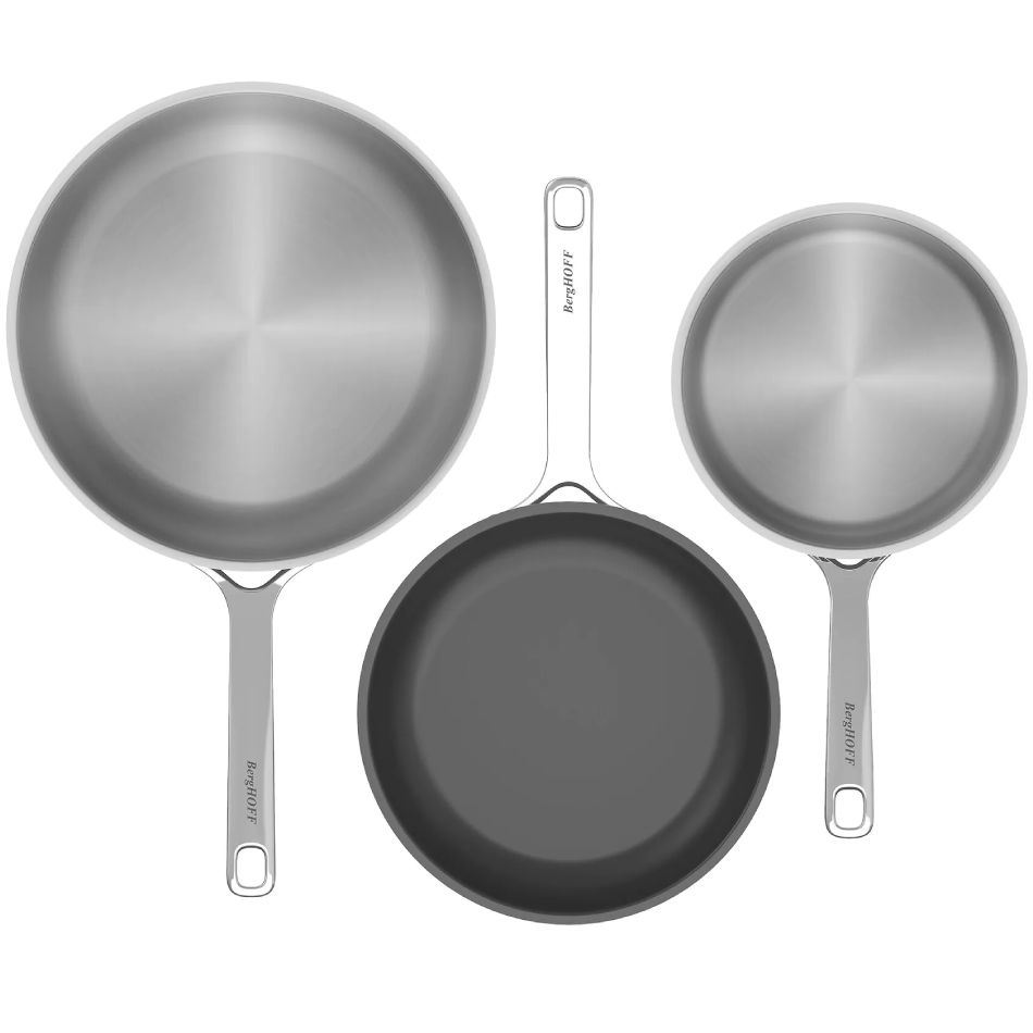 Tava dəsti BergHOFF Frying Pan Set Helix 3 parça 1315084 — Bişirmə qabları, Bakı (3)