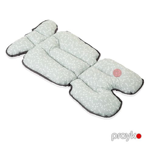 Uşaq arabası və yedirmə oturacağı içliyi BabyJem Yaşıl çiçək 8681049295071 — Bakı