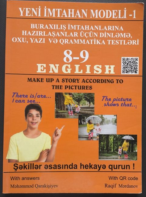 İngilis dili 8-9 buraxılış üçün test kitabı — Bakı