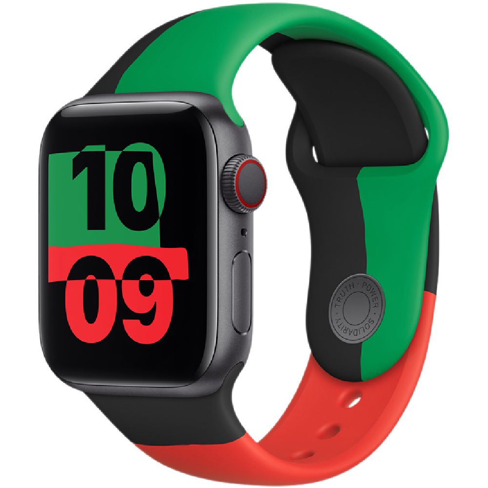 Kəmər Apple Black Unity Sport Band M/L / MUQ63ZM/A — Saatlar, Bakı (2)