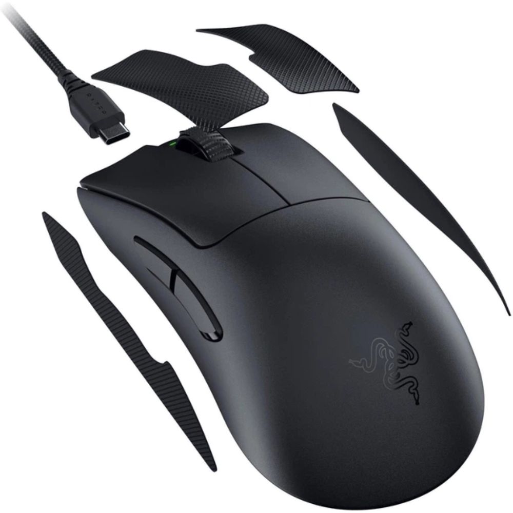 Gaming Mouse Razer DeathAdder V3 Pro RZ01-04630100-R3G1 Black — Klaviaturalar və siçanlar, Bakı (3)