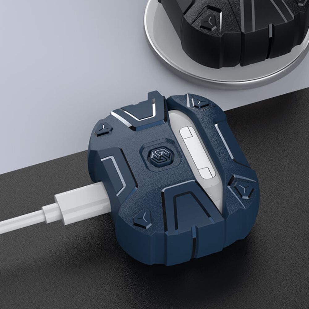 Nillkin Explorer case AirPods 3 Blue - 5168 — Mallar, Bakı (4)