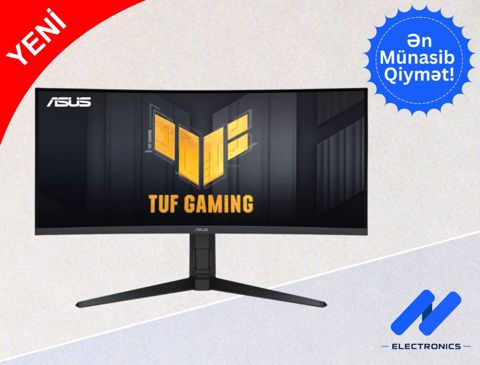 Monitor Asus tuf gamıng VG34VQL3A 180Hz 34" 3.5K curved — Bakı