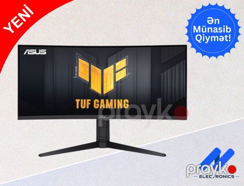 Monitor Asus tuf gamıng VG34VQL3A 180Hz 34" 3.5K curved — Bakı