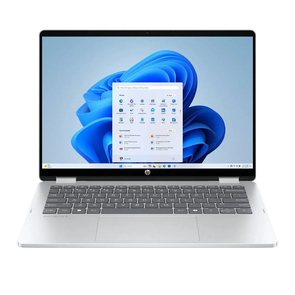 Notbuk HP OmniBook 5 Flip 2-in-1 Laptop /14-inch 2K Touch/ıntel Core 7 Serıes 1/16GB/512GB/INTEL/WIN11/Silver (B86Q7UA) — Bakı