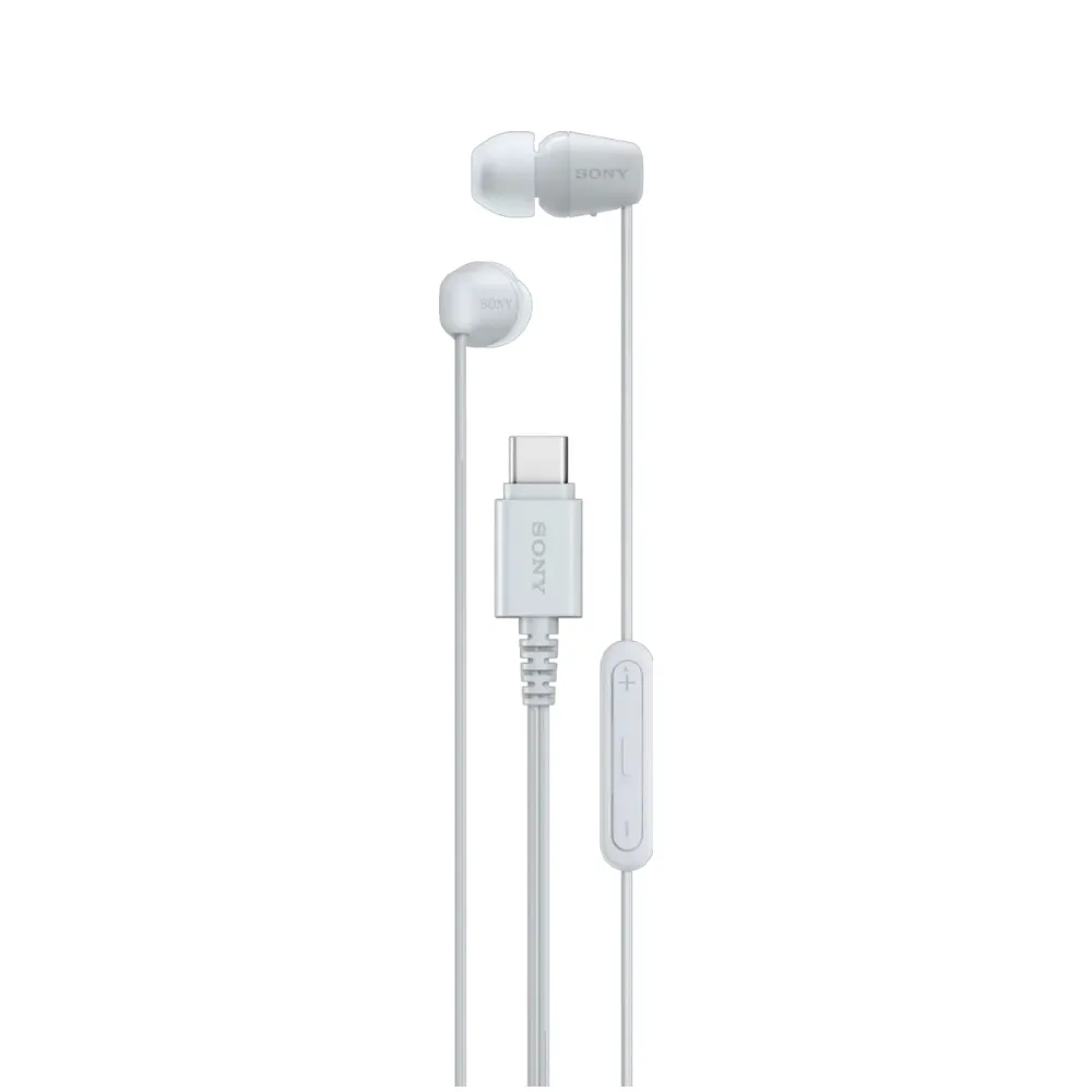Qulaqlıq Sony IER-EX15C Usb-c, White — Bakı