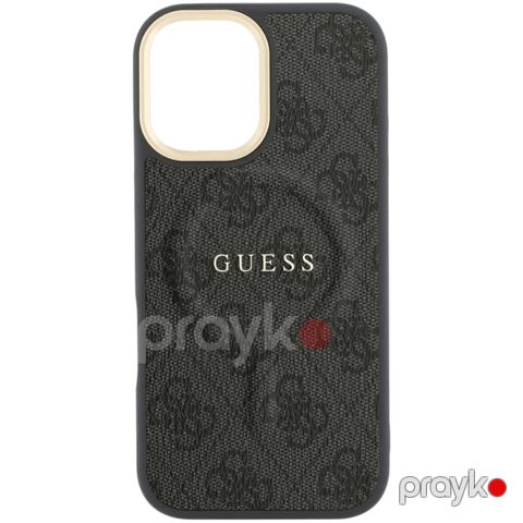 Qoruyucu örtük Guess iPhone 17 W/MagSafe GUHMP17SP4MSEGCK Black — Bakı