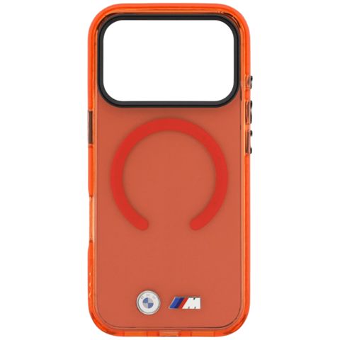 Qoruyucu örtük BMW iPhone 17 Pro Max W/MagSafe BMHMP17X25HSMLKO Orange — Bakı